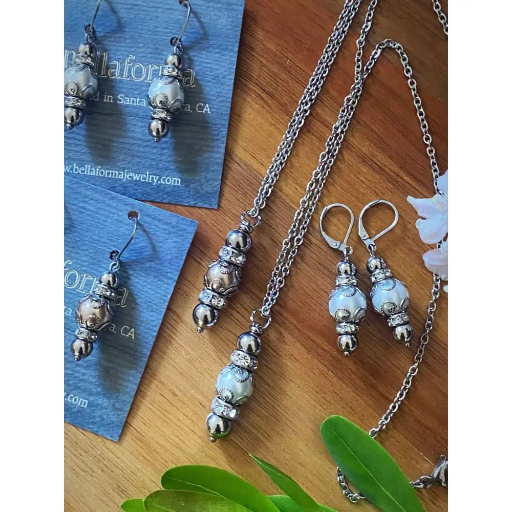 VINTAGE LACE EARRINGS by Bellaforma Jewelry at Shirley Shoppe