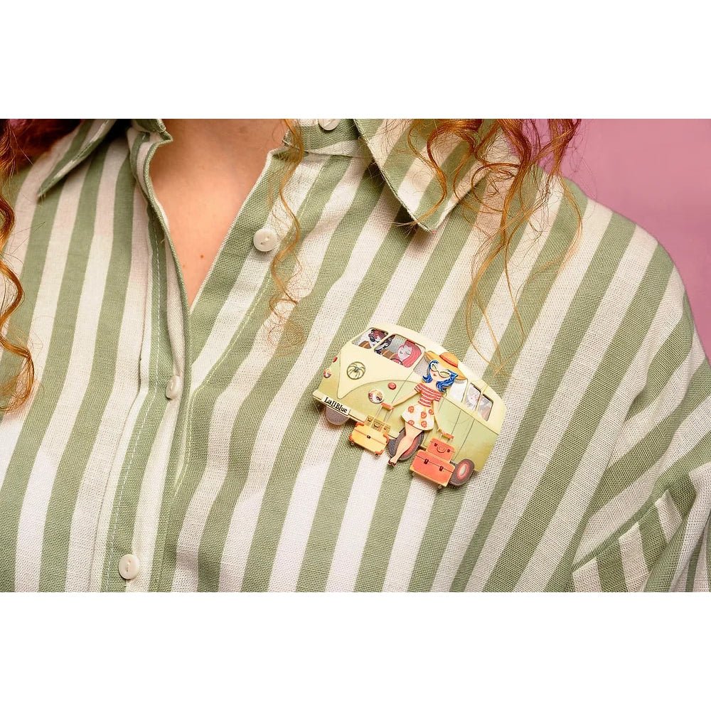 Vintage Van Brooch by Laliblue by Quirks! at Shirley Shoppe