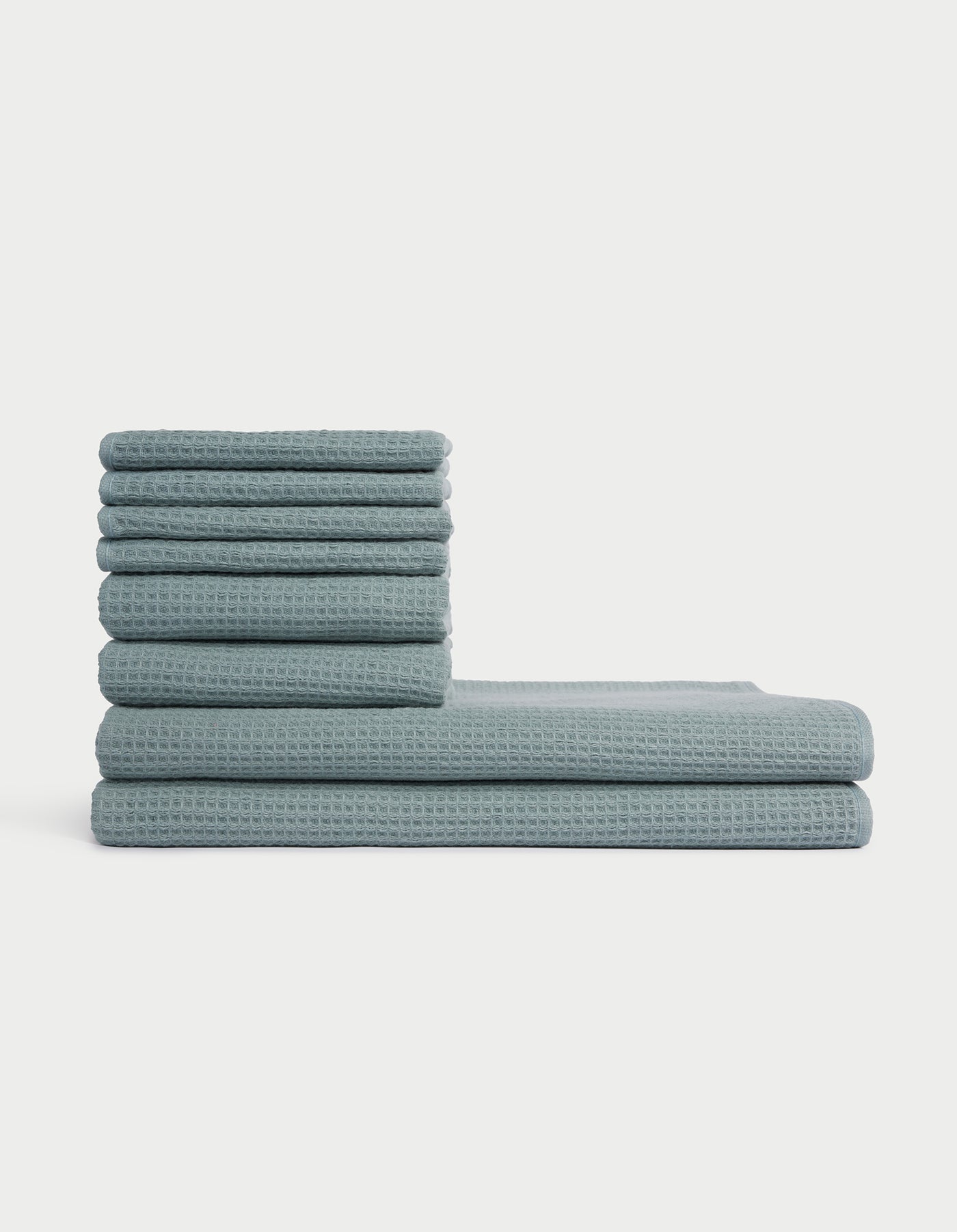 Waffle Bath Towel Set by Cozy Earth at Shirley Shoppe