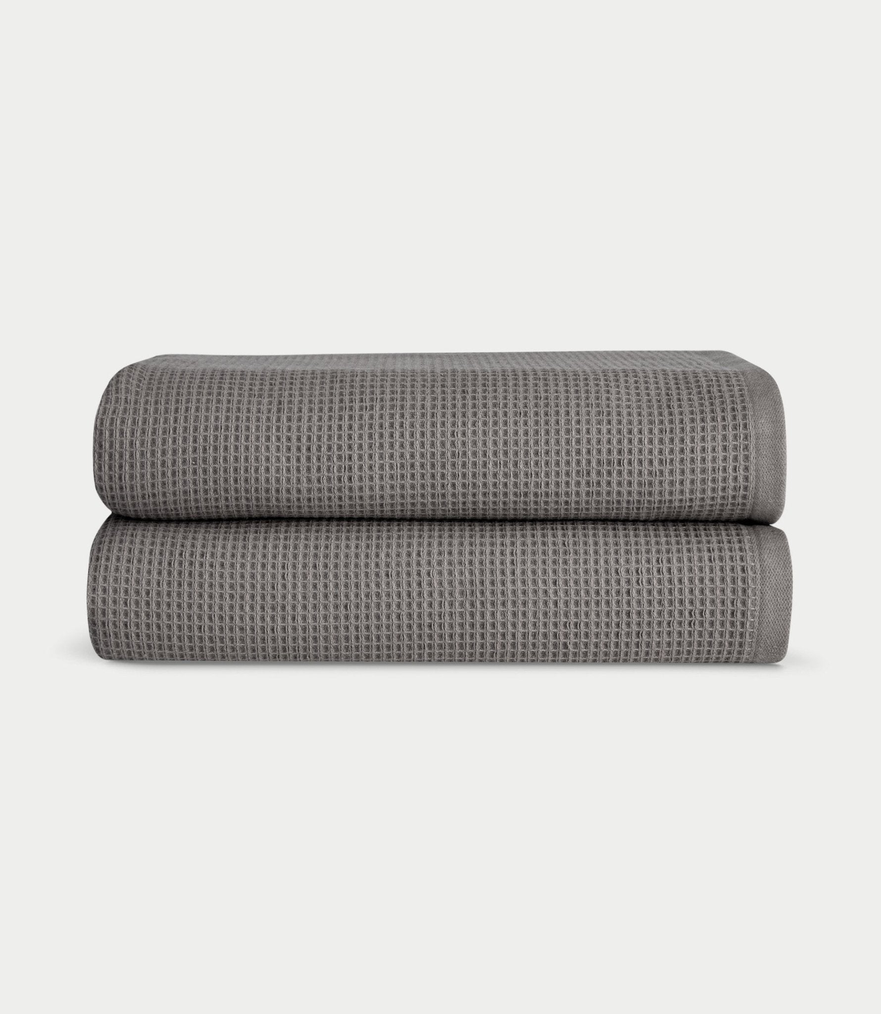 Waffle Bath Towels by Cozy Earth at Shirley Shoppe