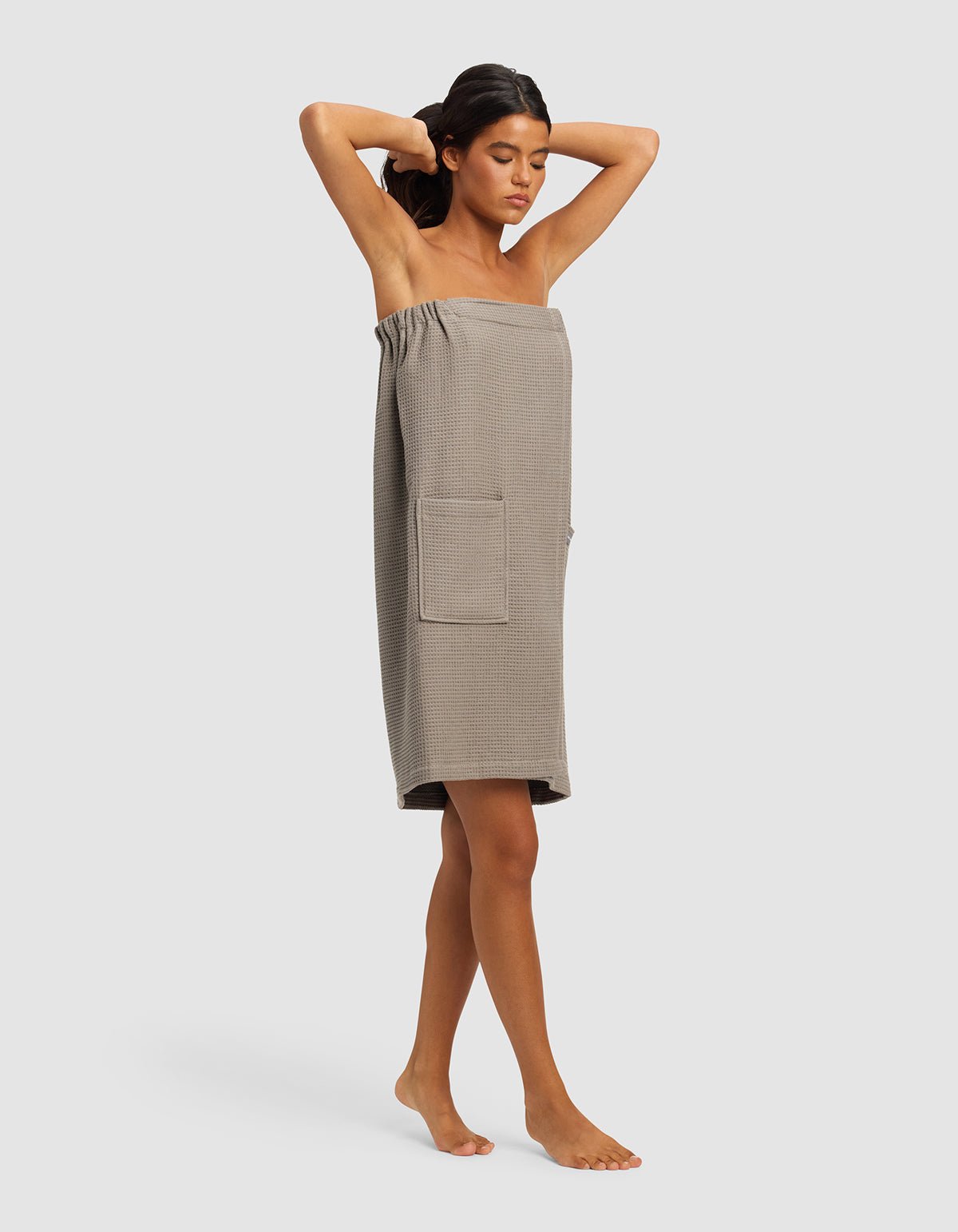 Waffle Bath Wrap by Cozy Earth at Shirley Shoppe