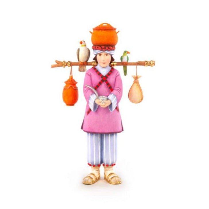 Water Carrier Nativity Figure by Patience Brewster RETIRED by Quirks! at Shirley Shoppe