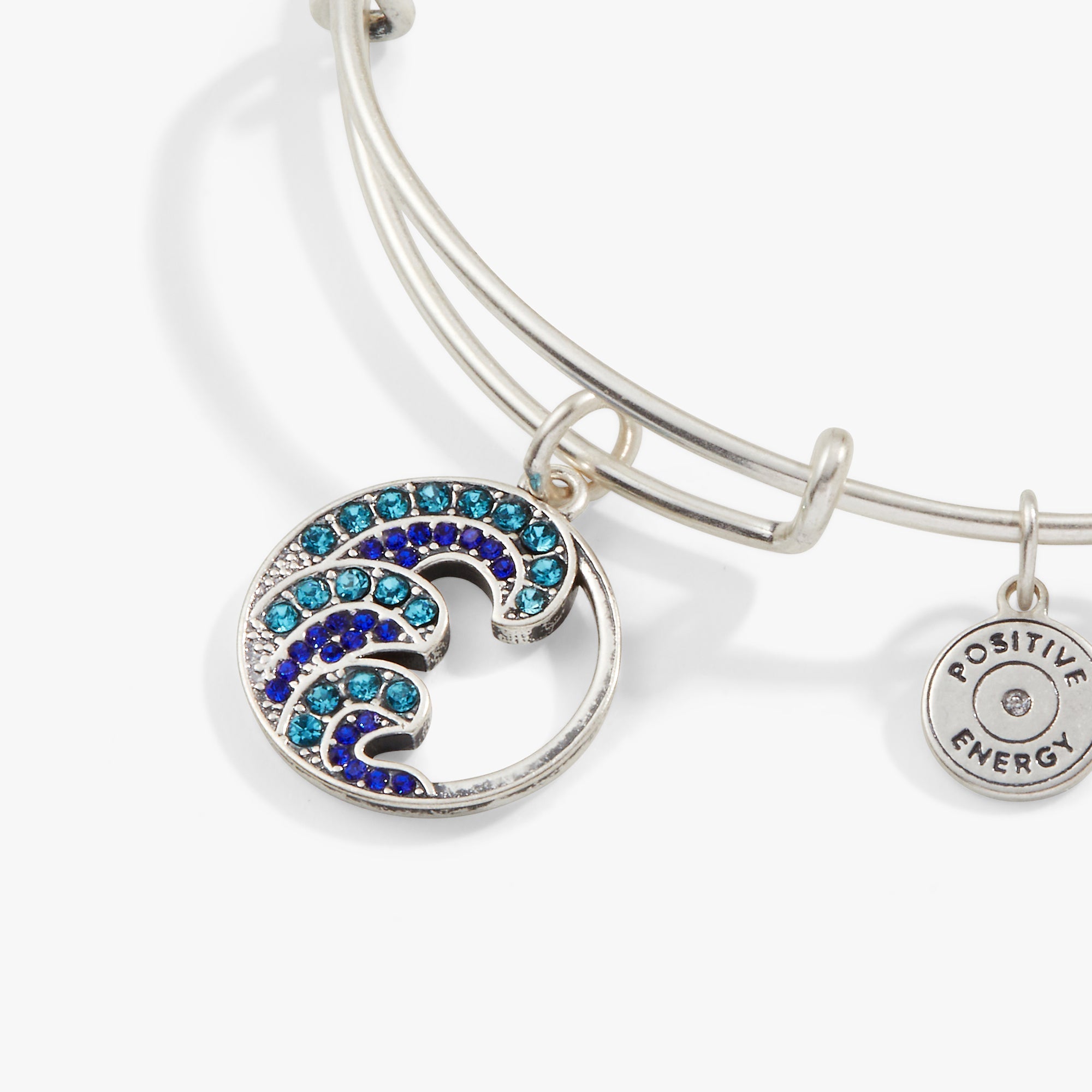 Wave Charm Bangle by ALEX AND ANI at Shirley Shoppe