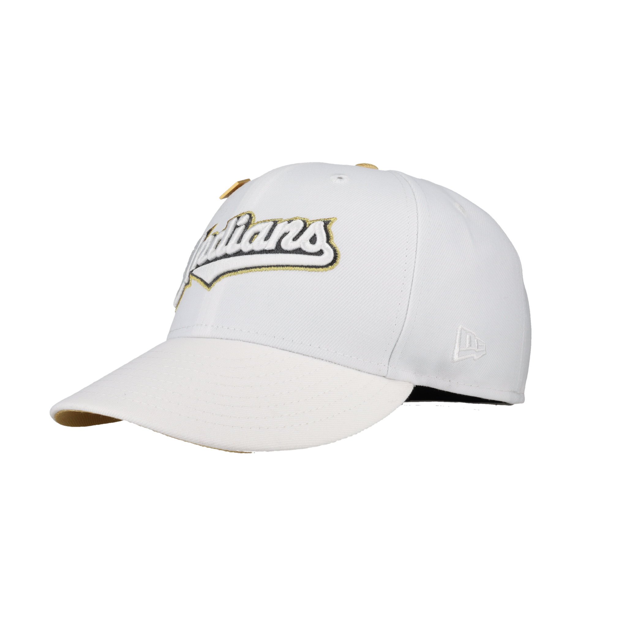 Cleveland Indians Pure Royalty Collection Inaugural Season Patch Fitted Hat