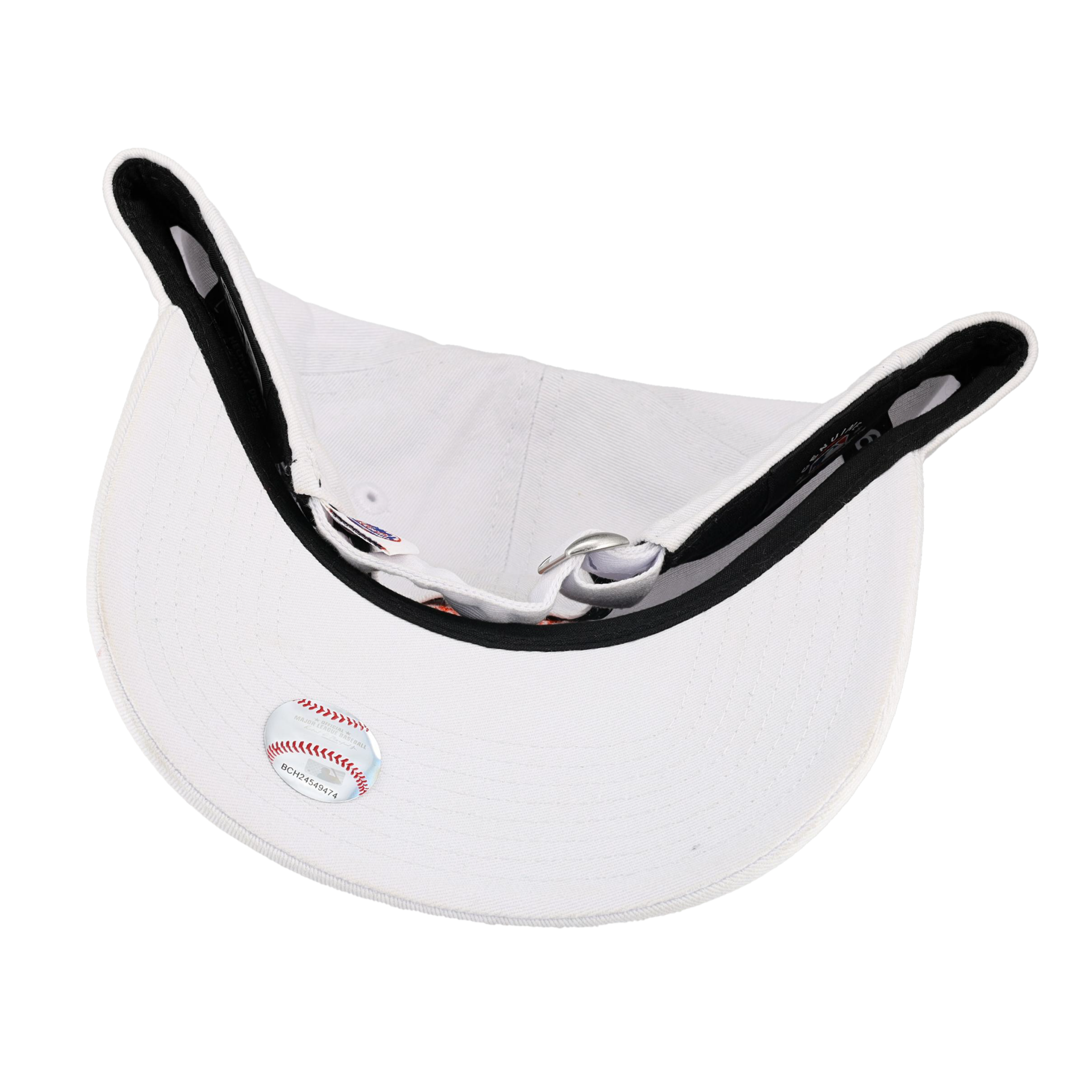 New York Mets New Era 9Twenty Dad Hat (White Orange)
