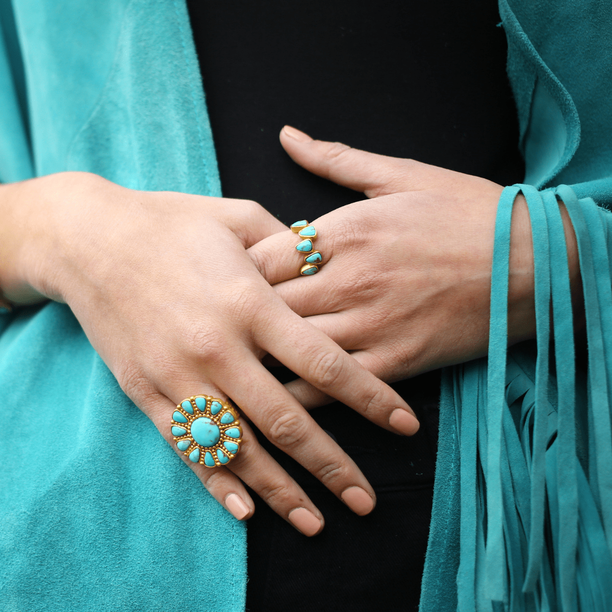 Wild Flower Ring by Christina Greene at Shirley Shoppe