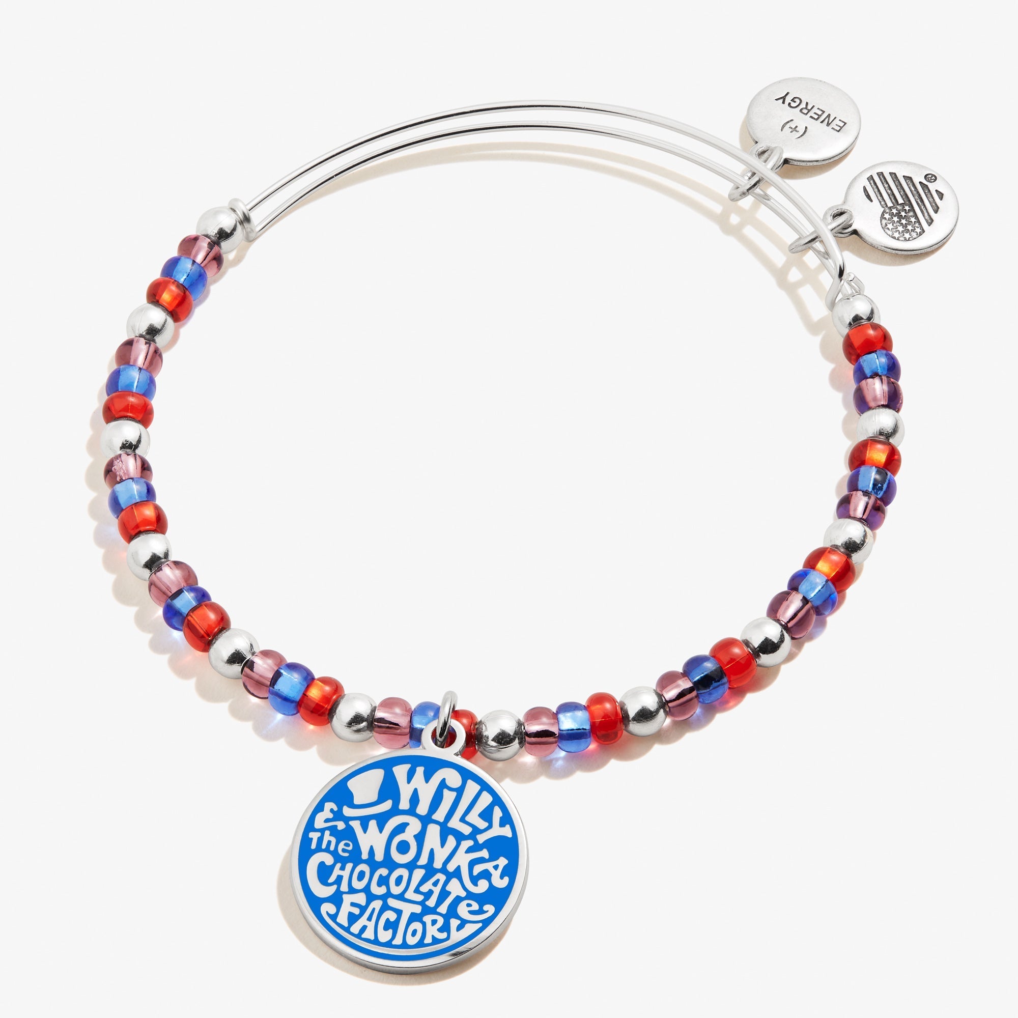 Willy Wonka Chocolate Factory' Beaded Charm Bangle by ALEX AND ANI at Shirley Shoppe