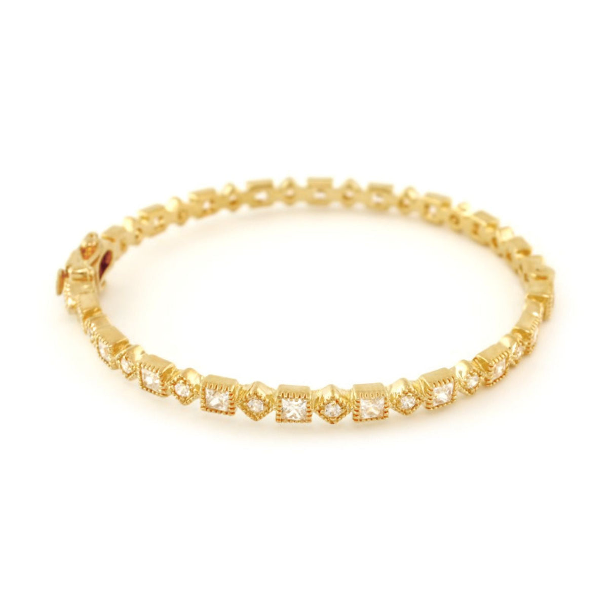 Glamour Pave Stackable Bangle — Framed Station