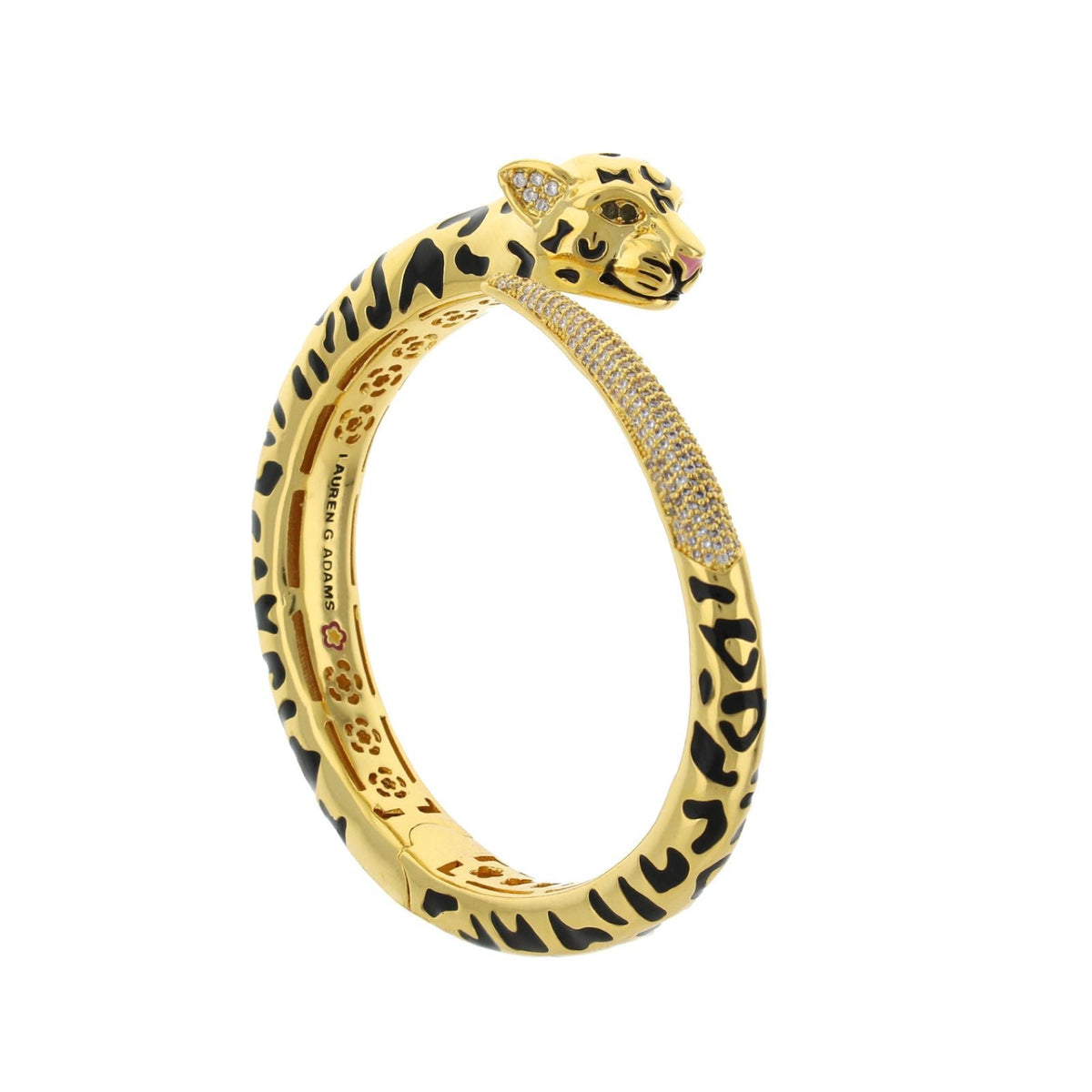 Sweet Leopard Bangle — Leopard Head Bypass