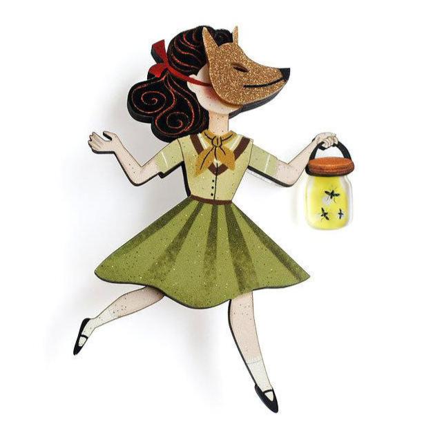Wolf Scout Brooch by Laliblue by Quirks! at Shirley Shoppe