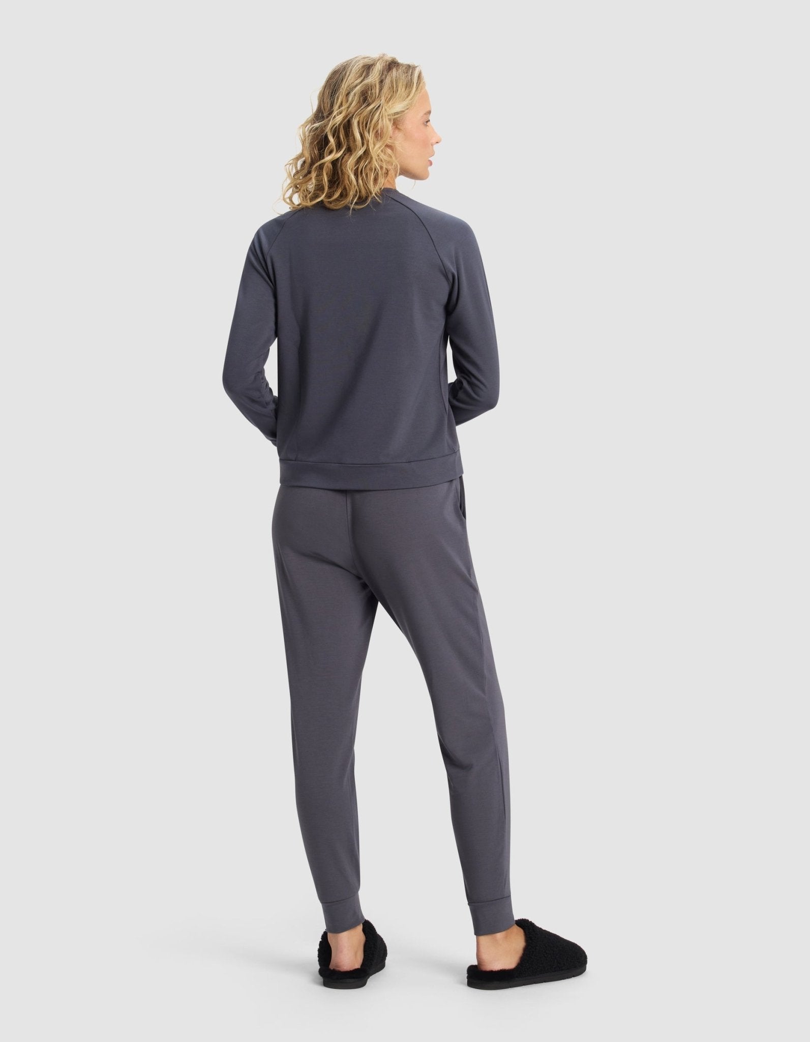 Women's Brushed Bamboo Jogger Set by Cozy Earth at Shirley Shoppe