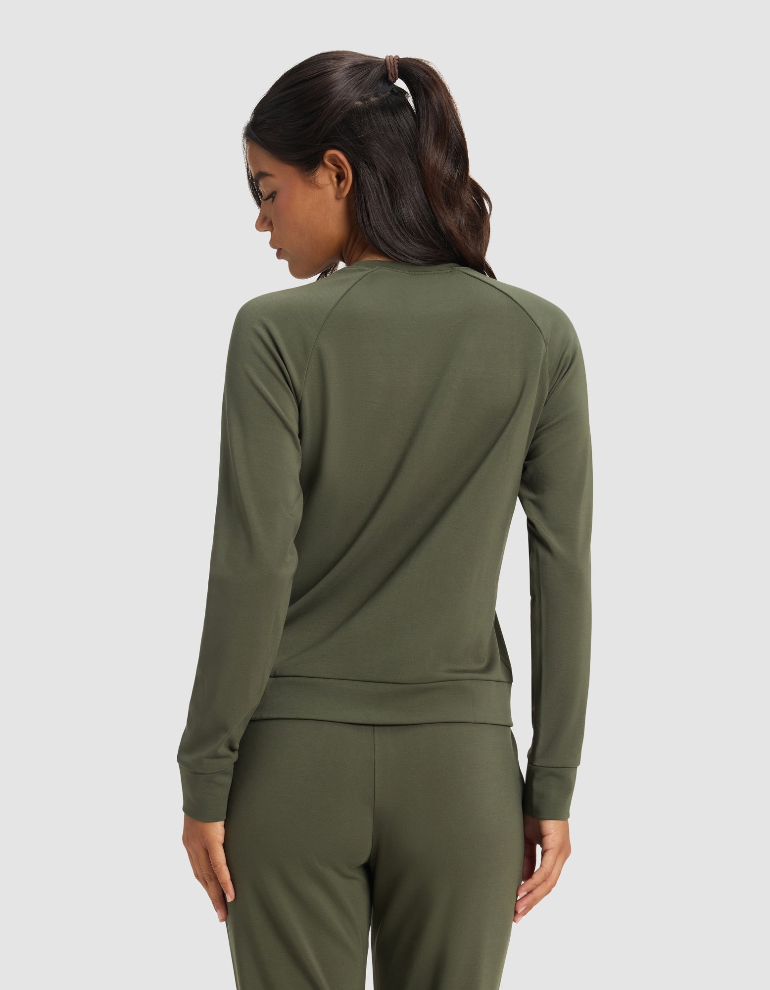 Women's Brushed Bamboo Jogger Set by Cozy Earth at Shirley Shoppe