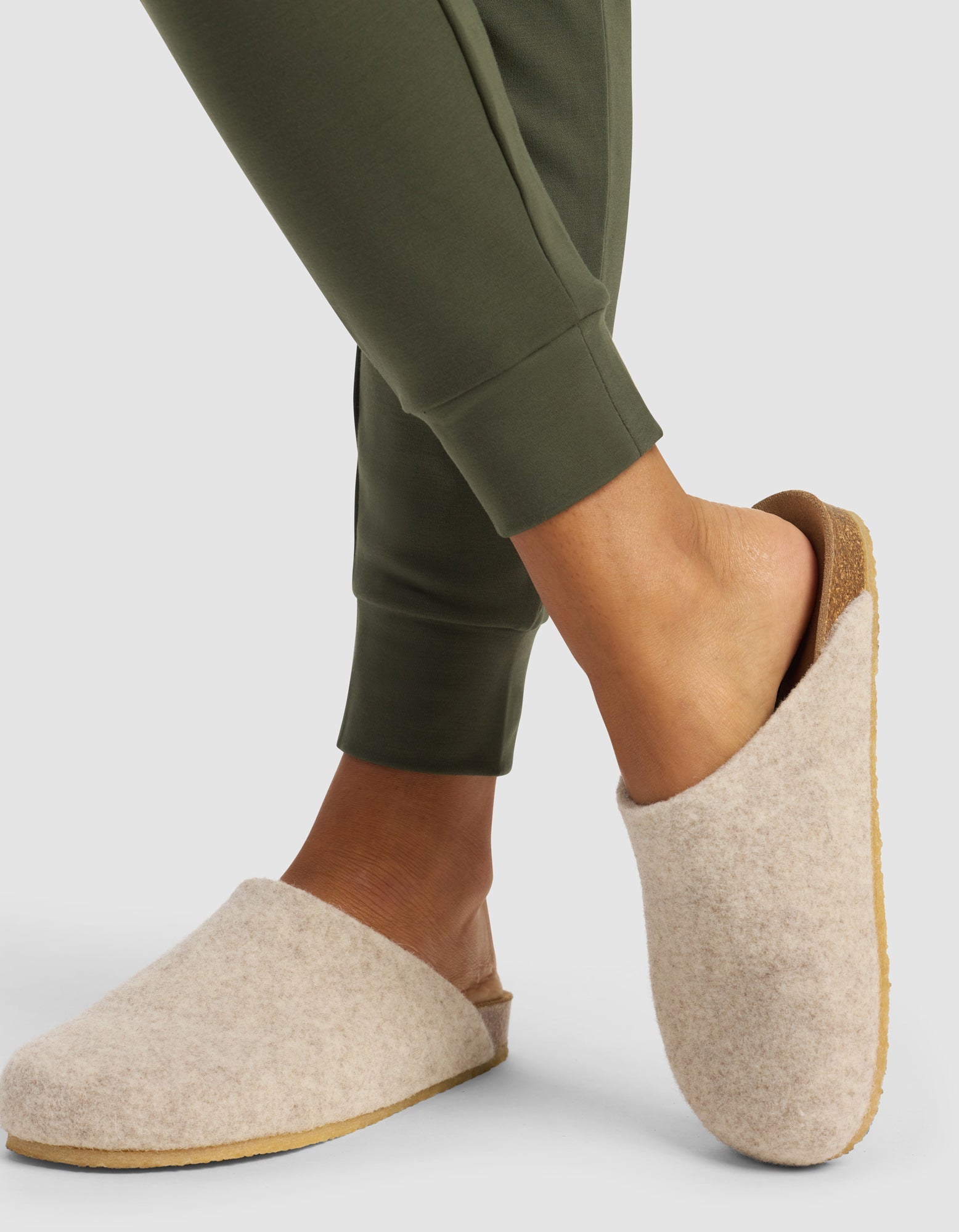 Women's Brushed Bamboo Jogger Set by Cozy Earth at Shirley Shoppe