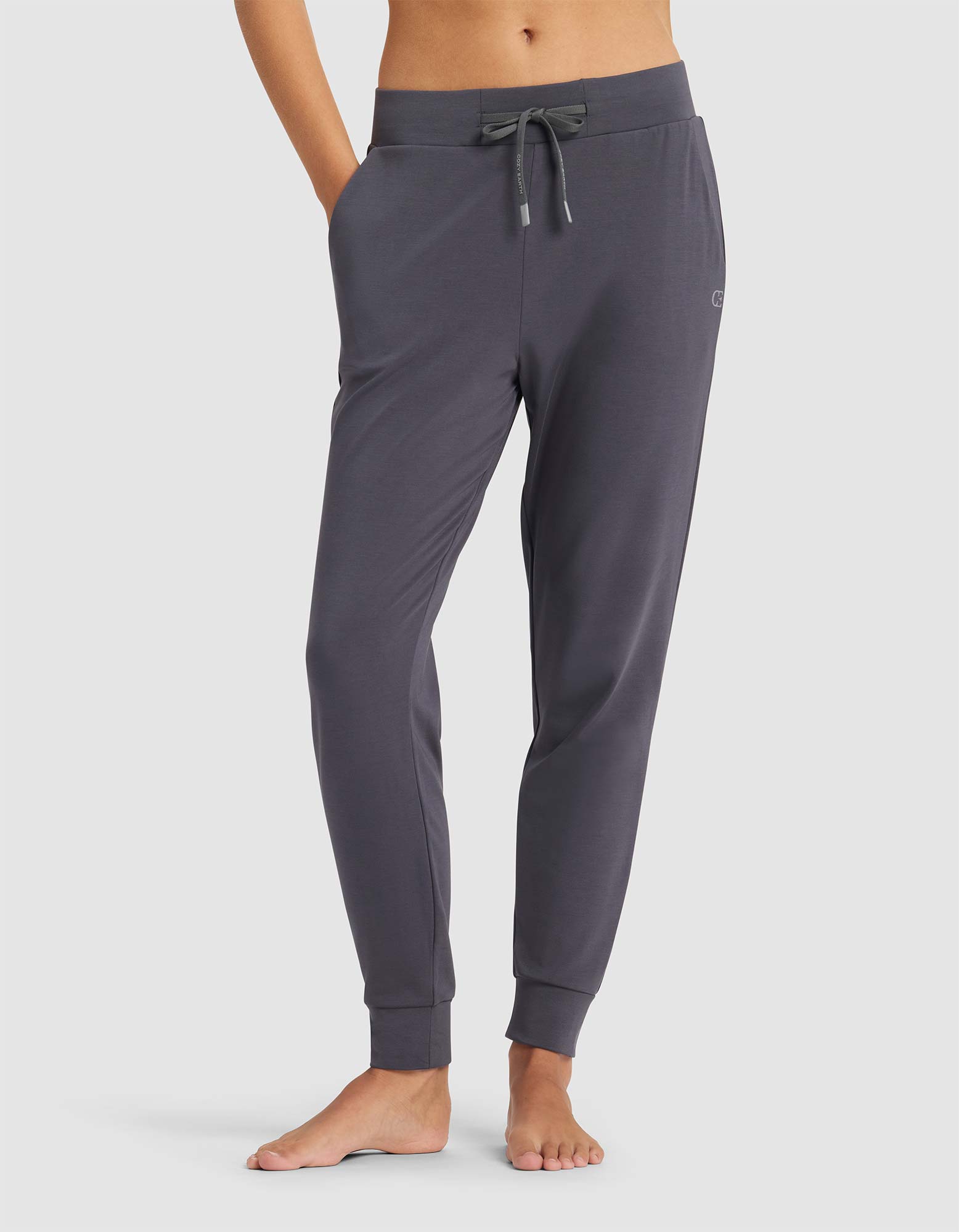 Women's Brushed Bamboo Jogger Set by Cozy Earth at Shirley Shoppe