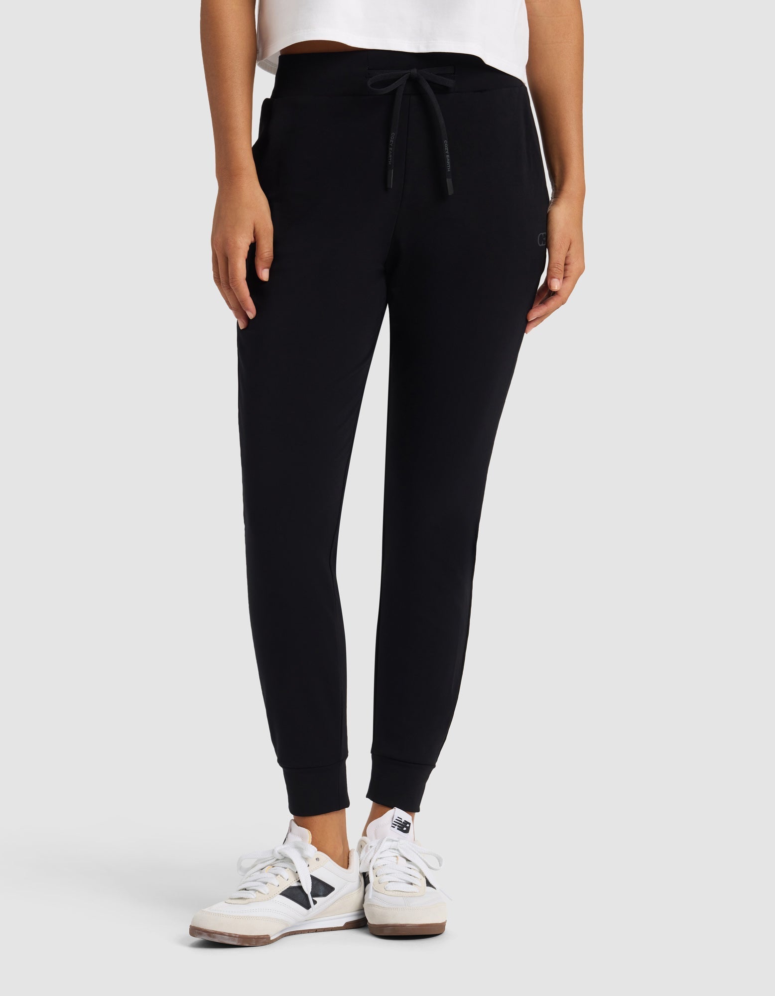 Women's Brushed Bamboo Jogger Set by Cozy Earth at Shirley Shoppe