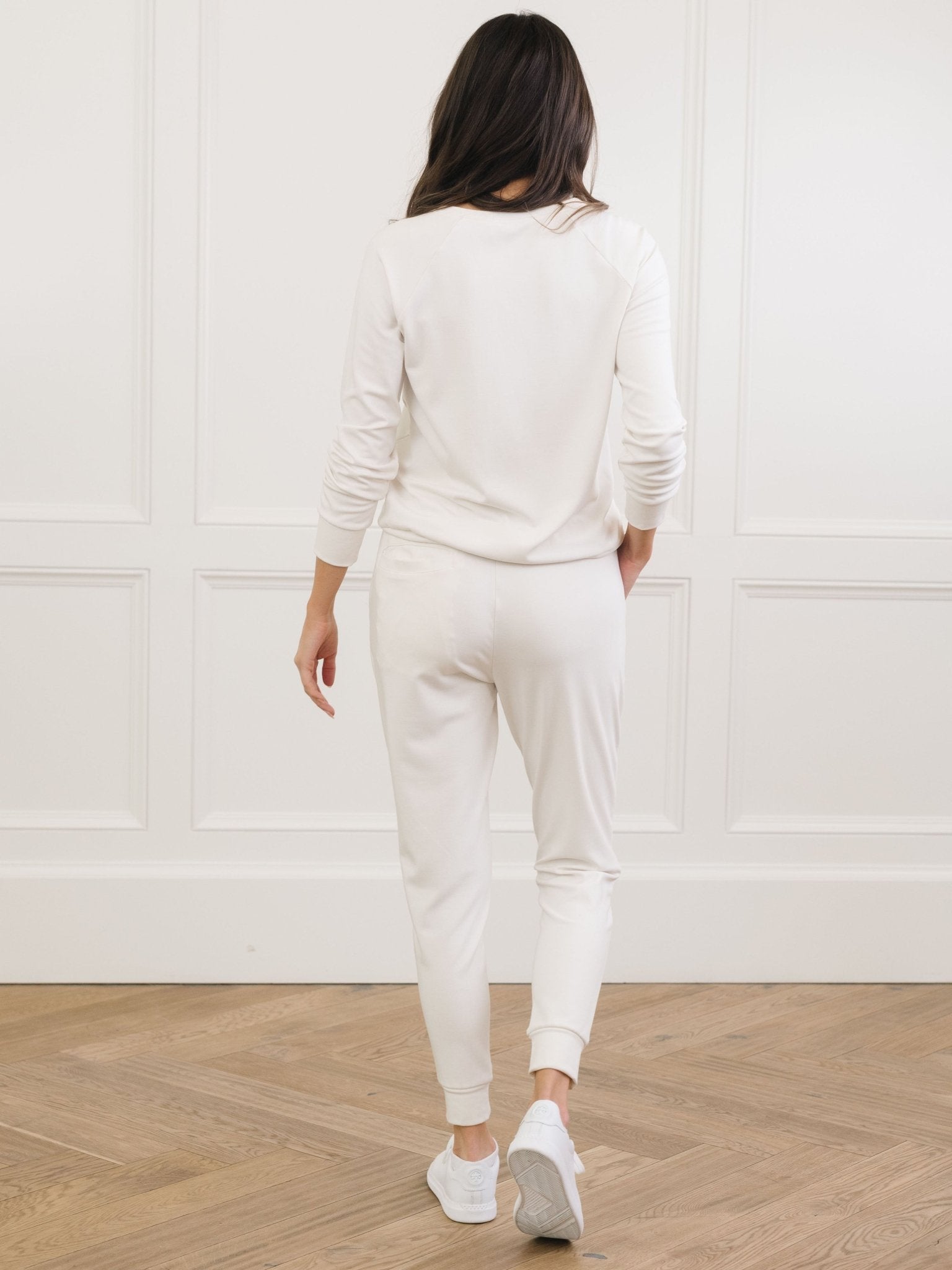 Women's Brushed Bamboo Jogger Set by Cozy Earth at Shirley Shoppe