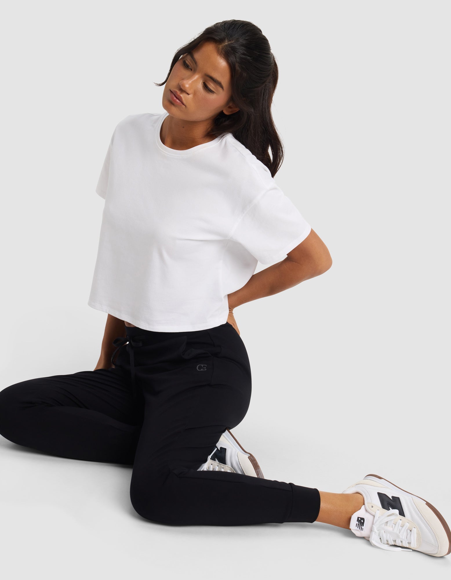 Women's Brushed Bamboo Joggers by Cozy Earth at Shirley Shoppe