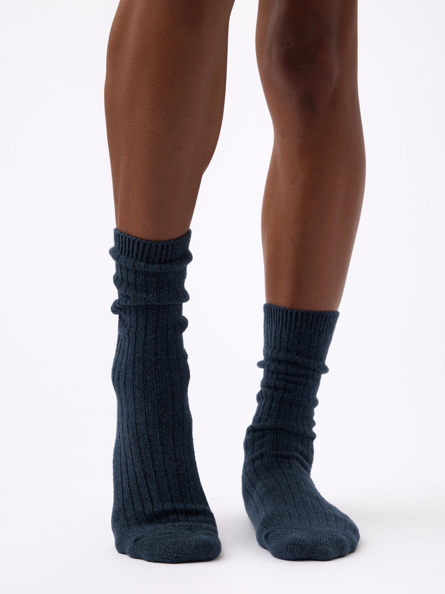 Women's Plush Lounge Calf Sock 3-Pack by Cozy Earth at Shirley Shoppe