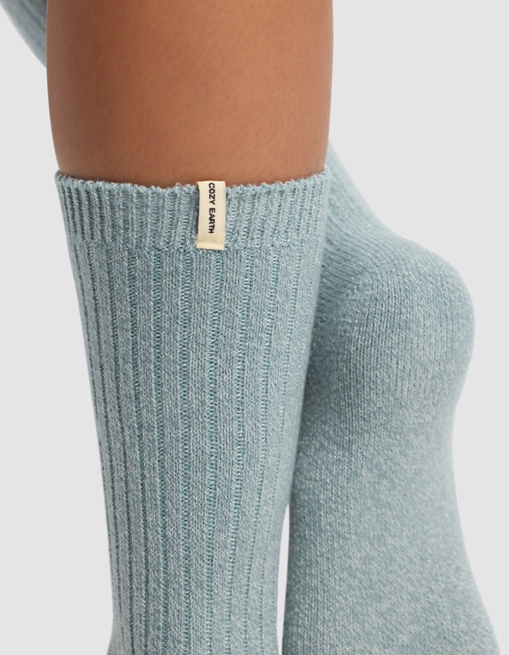 Women's Plush Lounge Calf Sock 3-Pack by Cozy Earth at Shirley Shoppe