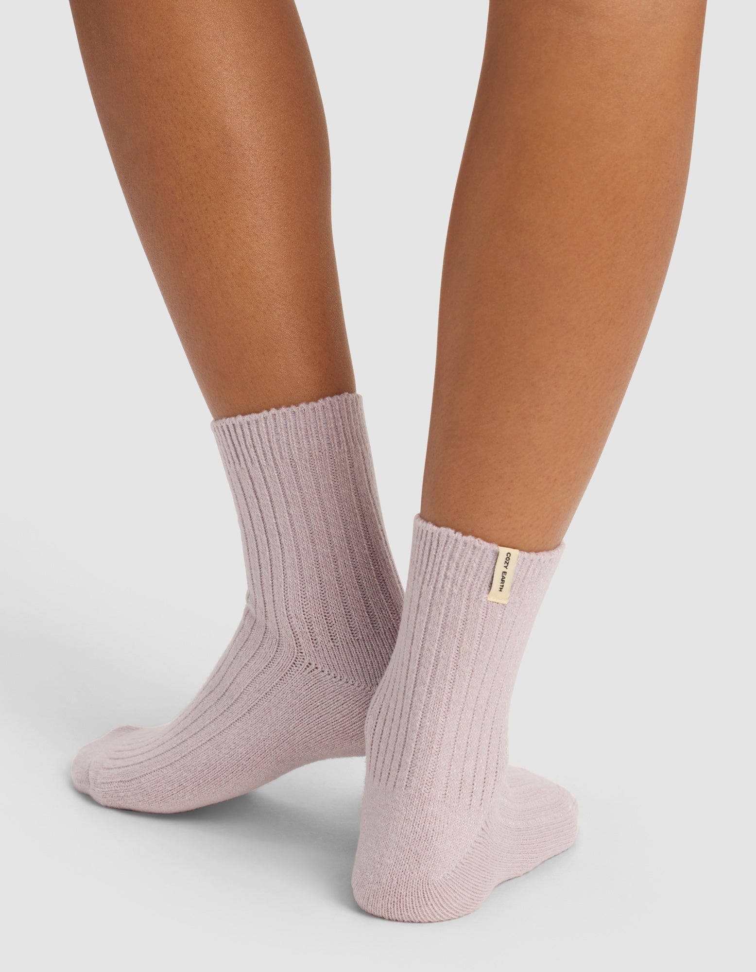 Women's Plush Lounge Quarter Sock by Cozy Earth at Shirley Shoppe