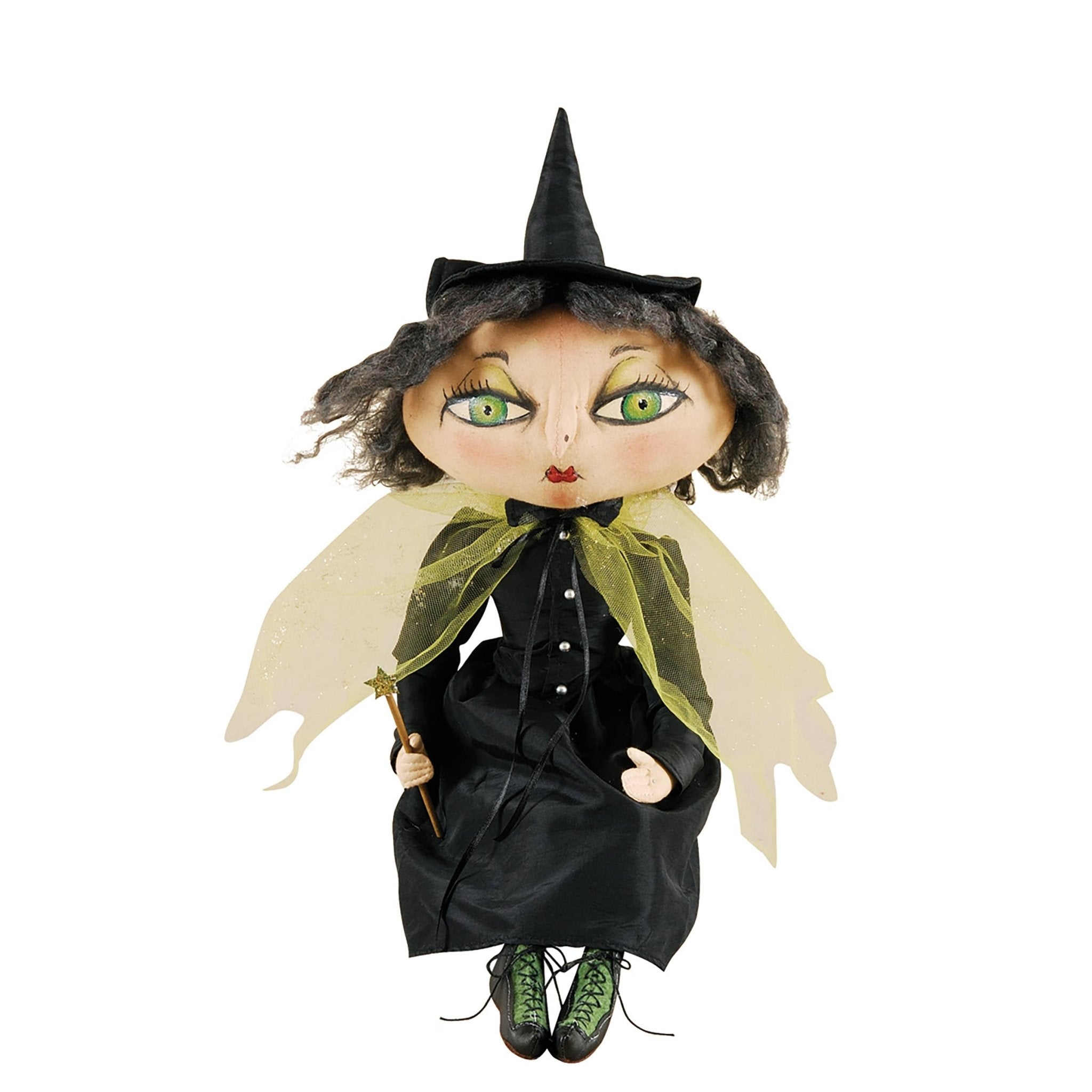 Xanzabelle Witch Gathered Traditions Art Doll by Quirks! at Shirley Shoppe