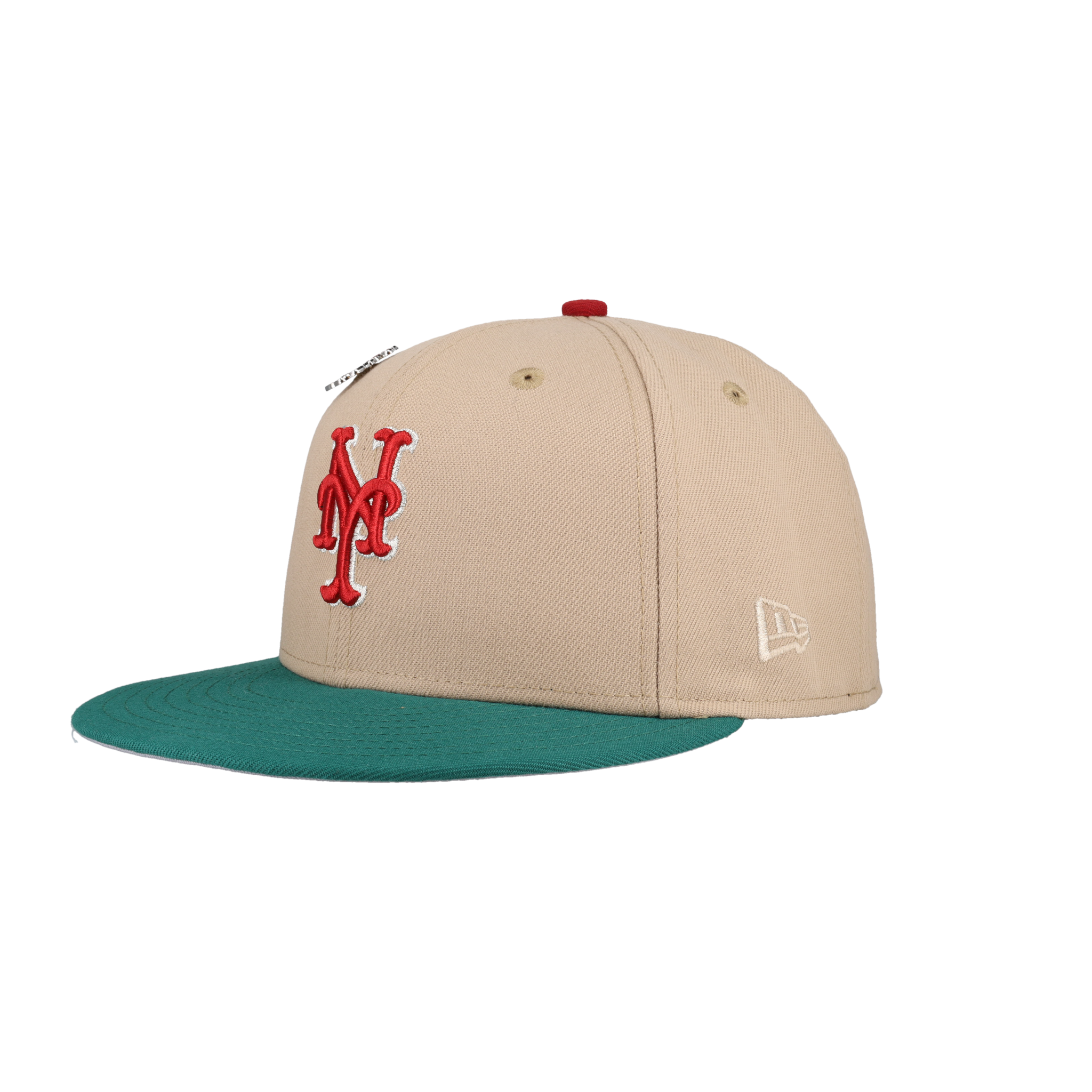 New York Mets 2023 Christmas Collection 40th Anniversary Patch Fitted Hat
