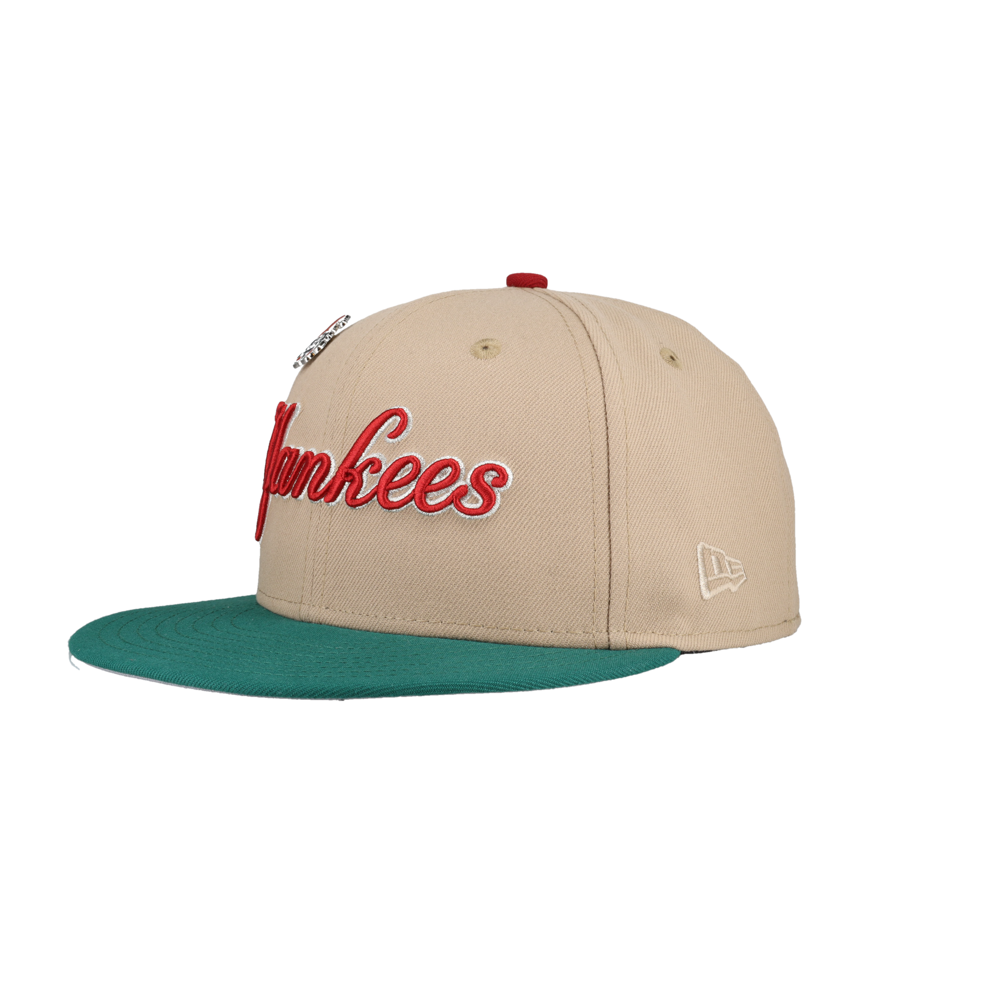 New York Yankees 2023 Christmas Collection 1962 World Series Patch Fitted Hat
