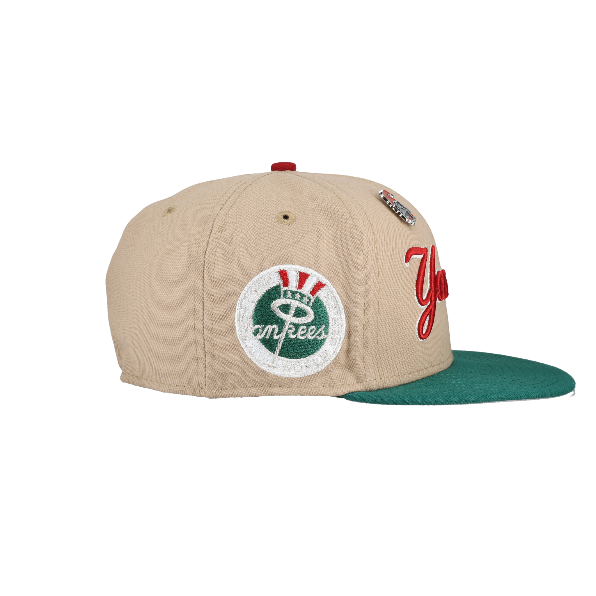 New York Yankees 2023 Christmas Collection 1962 World Series Patch Fitted Hat