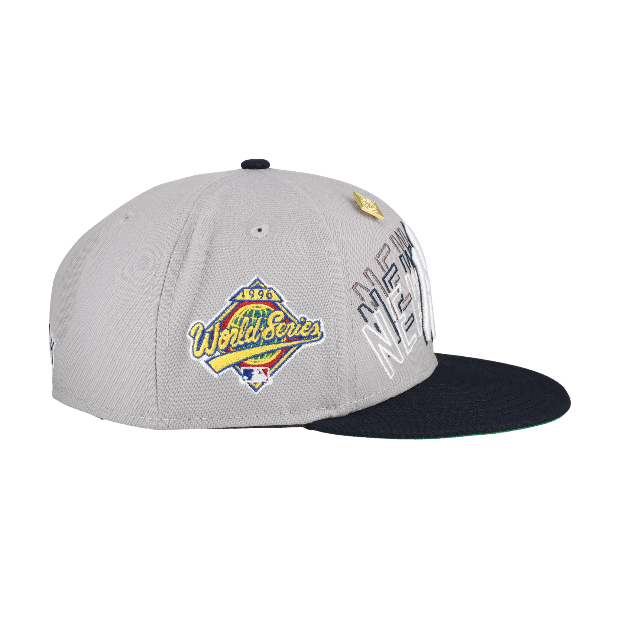 New York Yankees Word Drop Collection 1996 World Series Fitted Hat