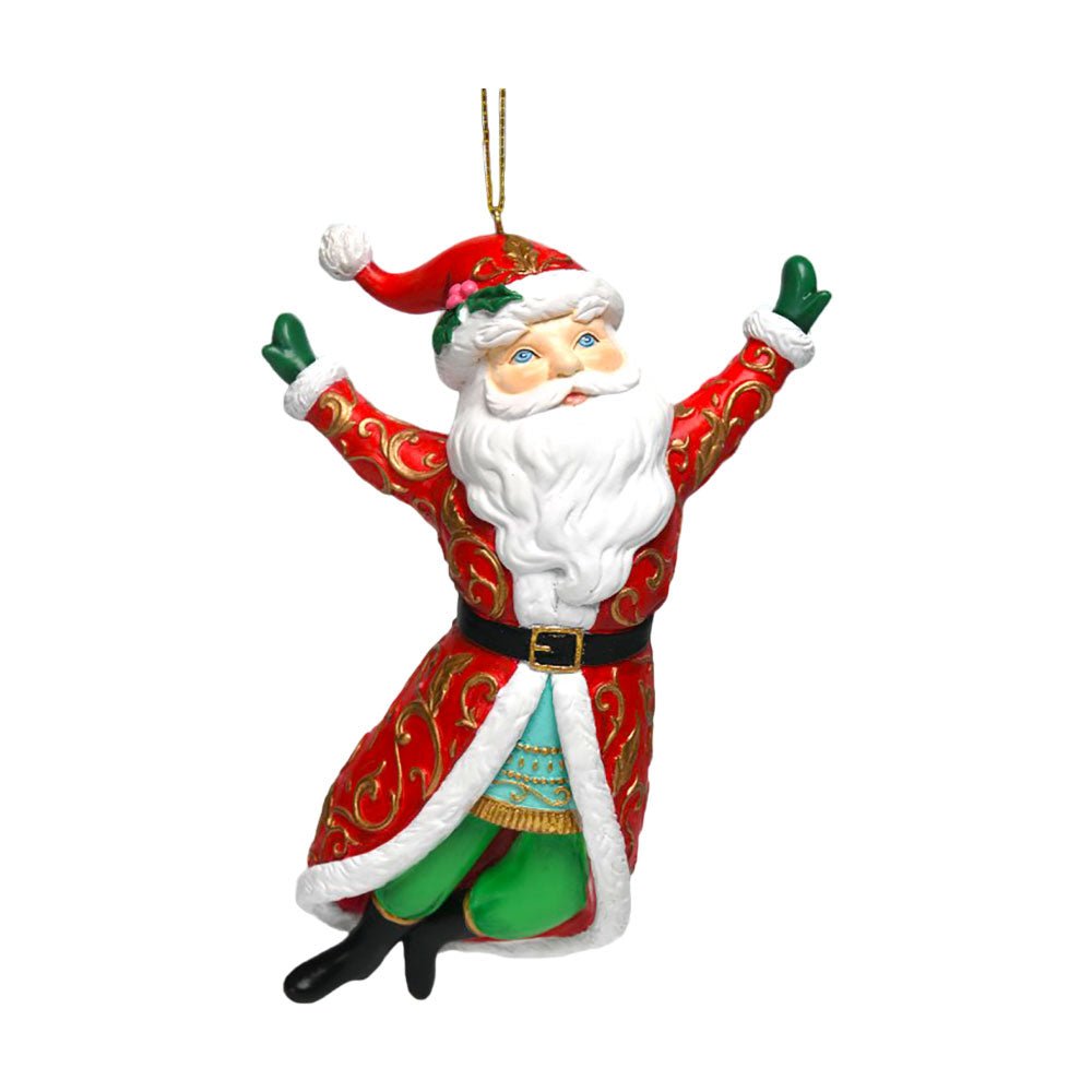Yippee! Santa Ornament by December Diamonds by Quirks! at Shirley Shoppe
