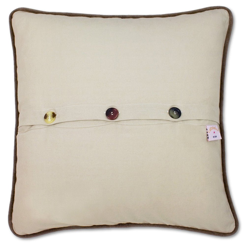Zion Hand - Embroidered Pillow by Quirks! at Shirley Shoppe
